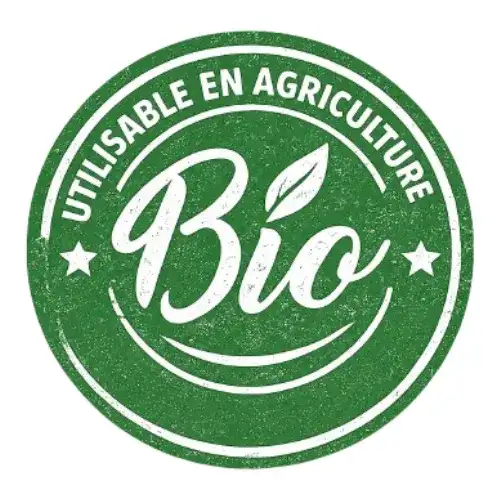 Utilisable en agriculture biologique