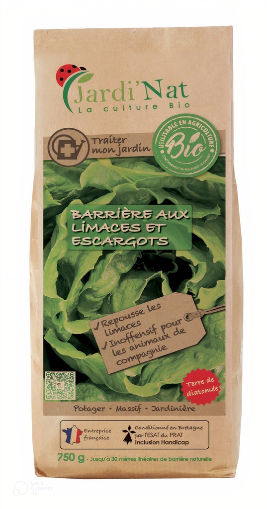 Carton : Barrière aux limaces et escargots 750g*X14