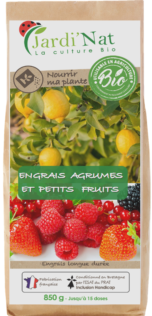 Carton : Engrais agrumes/petits fruits 850g* (14 unités)