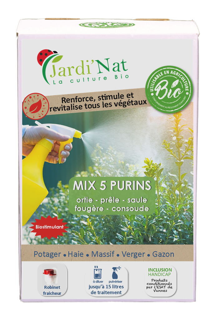 Carton : Mélange Ortie, Achillée, Prêle, Saule, Reine des prés 1,5L* (x 8 unités)