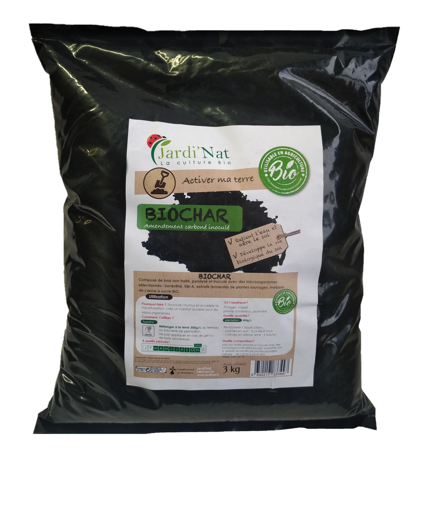 Carton biochar Jardi'Nat 3kg*X8