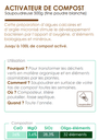 Carton : Activateur de compost 500g* X15