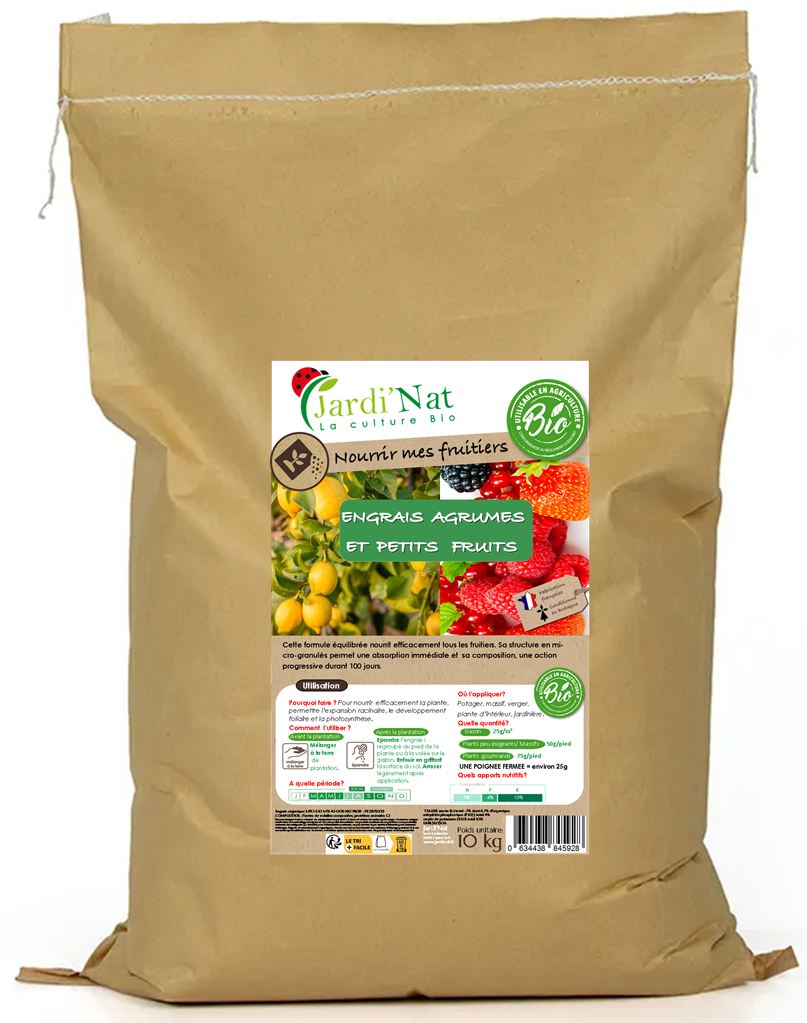 Engrais agrumes et petits fruits 10Kg*