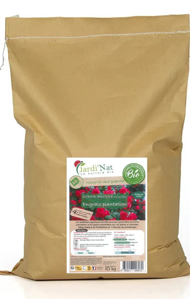Engrais Plantation Corne Broyée 10Kg*