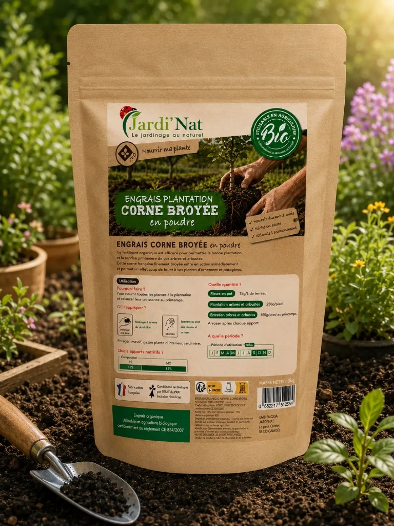 Engrais plantation corne broyée 3kg*