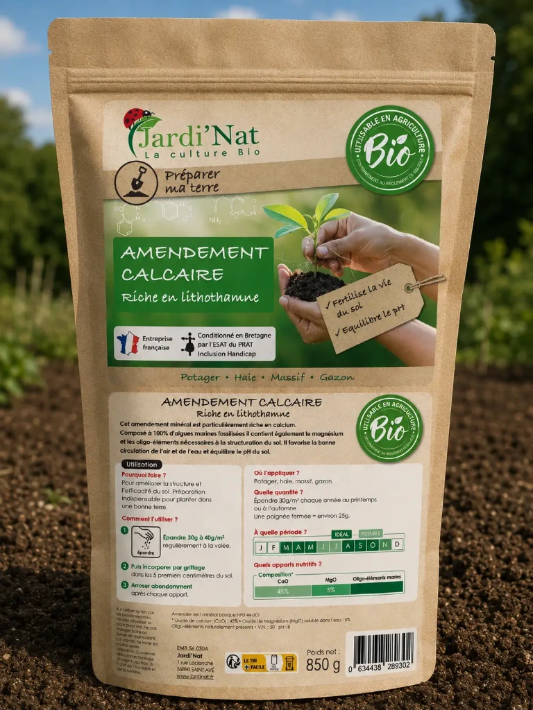 Amendement calcaire Riche en lithothamne 850g*