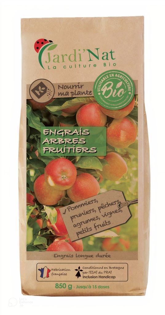 Engrais arbres fruitiers 850g*