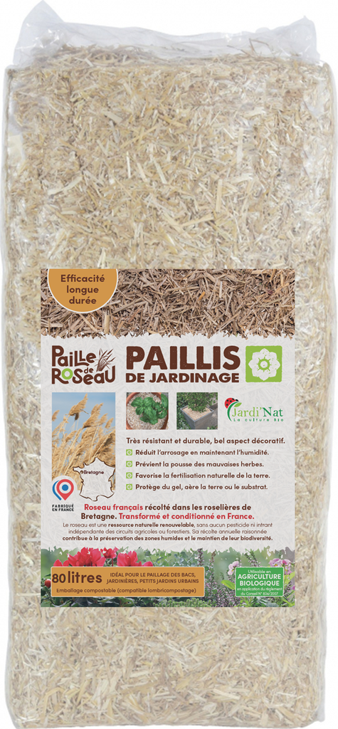 Paillis de Roseau sac de 80L