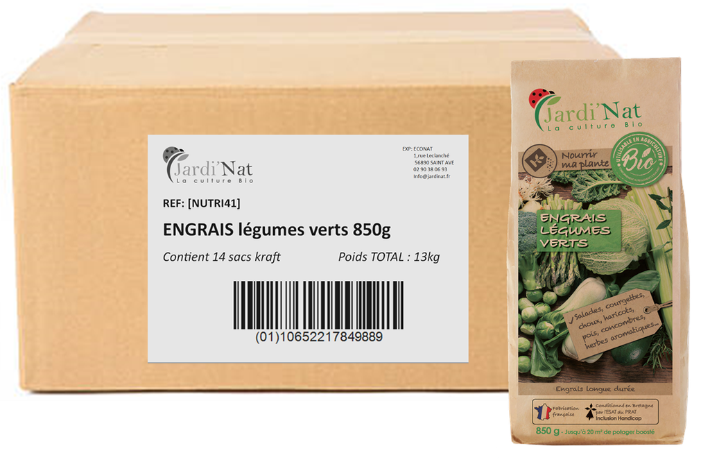 Carton : Engrais Potager démarrage 850g*X(14 unités)