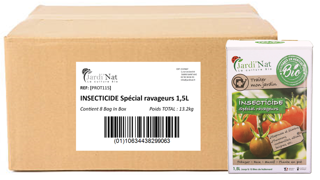 Carton : Insecticide 1,5L*(8 unités)