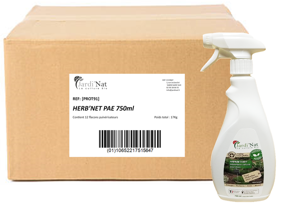 Carton : Herb'Net P.A.E 750mL*(12 unités)