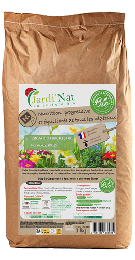 [NUTRI43] Engrais supérieur PRO 3Kg*