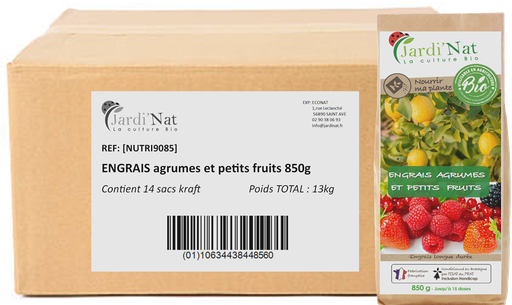 [DISNUTRI9085] Carton : Engrais agrumes/petits fruits 850g* (14 unités)