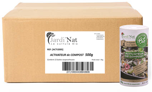 [DISACTI2005] Carton : Activateur de compost 500g* (15 unités)