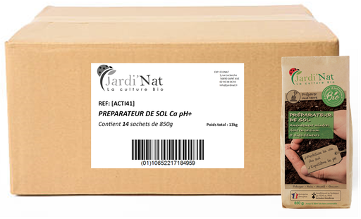 [DISACTI41] Carton : Préparateur de sol Ca : pH+ 850g* (14 unités)