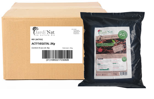 [DISACTI33] Carton : Activégétal 3kg*(8 unités)