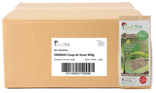 [DISNUTRI61] Carton : Engrais coup de fouet 850g(14 unités)