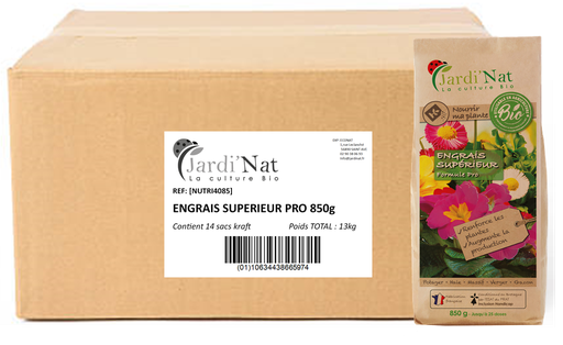 [DISNUTRI4085] Carton :  Engrais Superieur PRO 850g*(14 unités)