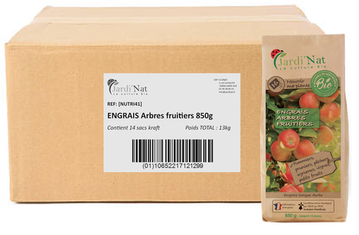 [DISNUTRI41] Carton :  Engrais Arbres fruitiers 850g* (14 unités)