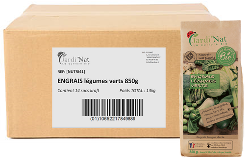 [DISNUTRI6085] Carton : Engrais Légumes verts 850g*X(14 unités)