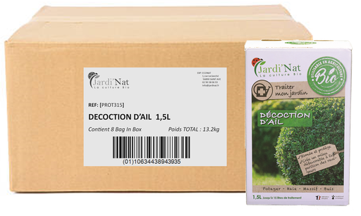 [DISSTIM715] Carton : Décoction d'Ail 1,5L*(8 unités)